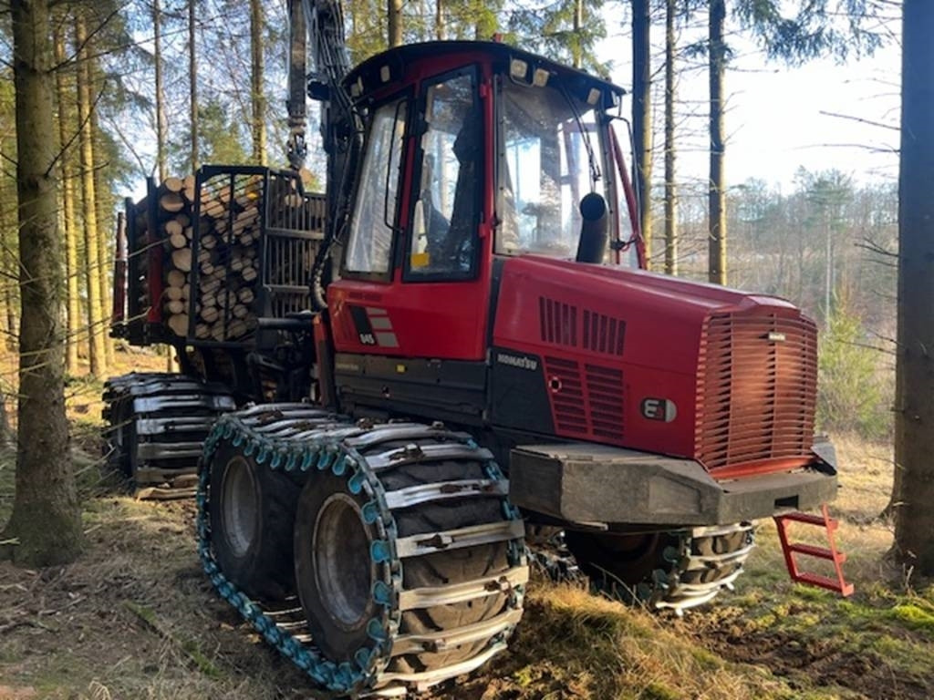 Komatsu 845 - Forwarder: das Bild 1 Komatsu 845 - Forwarder: das Bild 1