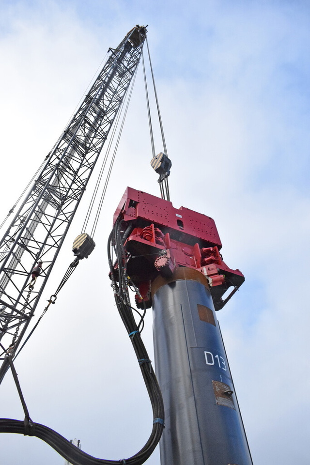Hydraulikhammer für Kran AME Crane Vibratory Pile hammer: das Bild 17