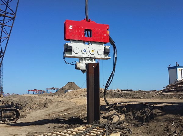 Hydraulikhammer für Kran AME Crane Vibratory Pile hammer: das Bild 16
