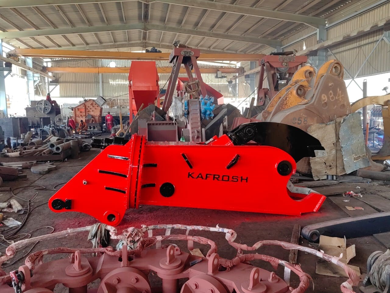 Abbruchschere für Bagger neu kaufen AME Hydraulic Steel Shear Jaw: das Bild 9