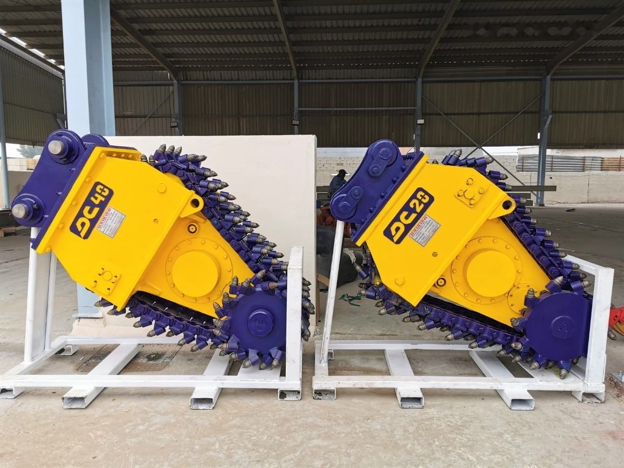 AME Chain Drum Cutter (DC 20) - Anbauteil für Bagger: das Bild 2 AME Chain Drum Cutter (DC 20) - Anbauteil für Bagger: das Bild 2