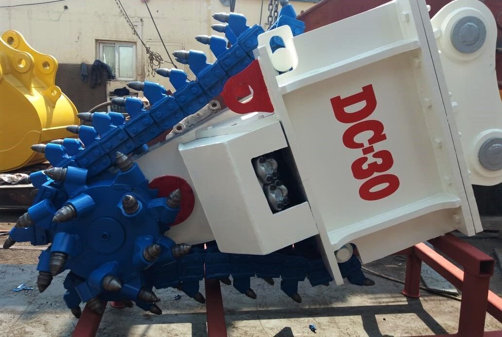 AME Chain Drum Cutter (DC 30) - Anbauteil für Bagger: das Bild 4 AME Chain Drum Cutter (DC 30) - Anbauteil für Bagger: das Bild 4