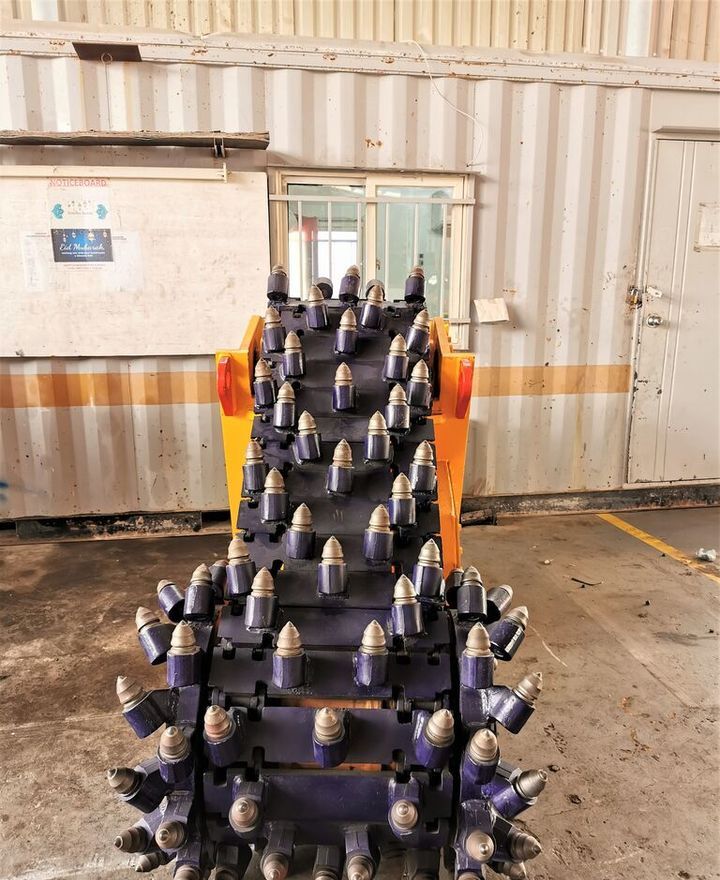 AME Chain Drum Cutter (DC 30) - Anbauteil für Bagger: das Bild 1 AME Chain Drum Cutter (DC 30) - Anbauteil für Bagger: das Bild 1