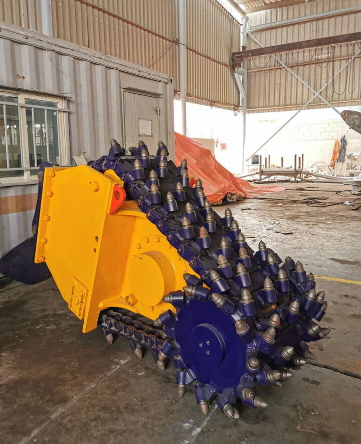 AME Chain Drum Cutter (DC 70) - Anbauteil für Bagger: das Bild 2 AME Chain Drum Cutter (DC 70) - Anbauteil für Bagger: das Bild 2