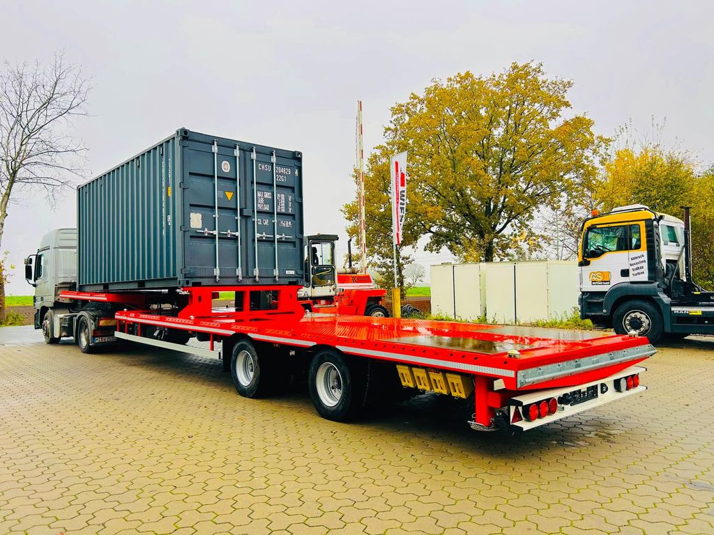 2-Achs Stufensattel Tele Zwangslenkung Kran - Tieflader Auflieger: das Bild 4 2-Achs Stufensattel Tele Zwangslenkung Kran - Tieflader Auflieger: das Bild 4
