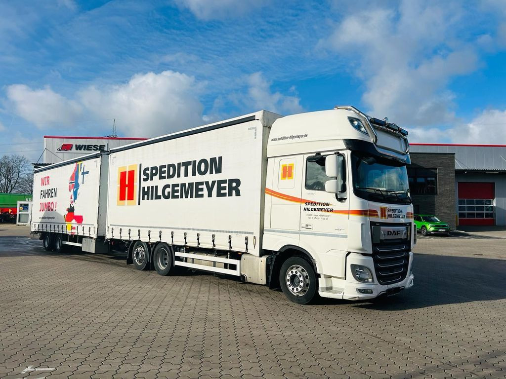 DAF XF 480 FAN LowDeck 6x2 Jumbo sehr sauber - Plane LKW: das Bild 1 DAF XF 480 FAN LowDeck 6x2 Jumbo sehr sauber - Plane LKW: das Bild 1