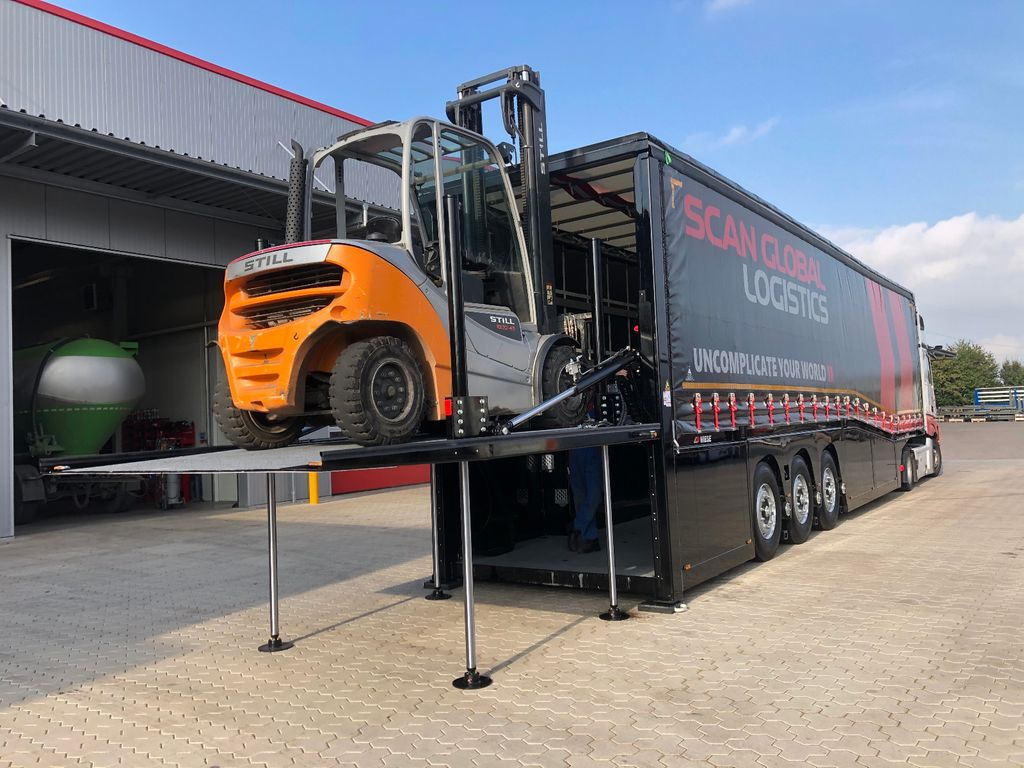 Innenlader Zwischenlader Gabelstaplertransporter Innenlader Zwischenlader Gabelstaplertransporter - Tieflader Auflieger: das Bild 5 Innenlader Zwischenlader Gabelstaplertransporter Innenlader Zwischenlader Gabelstaplertransporter - Tieflader Auflieger: das Bild 5