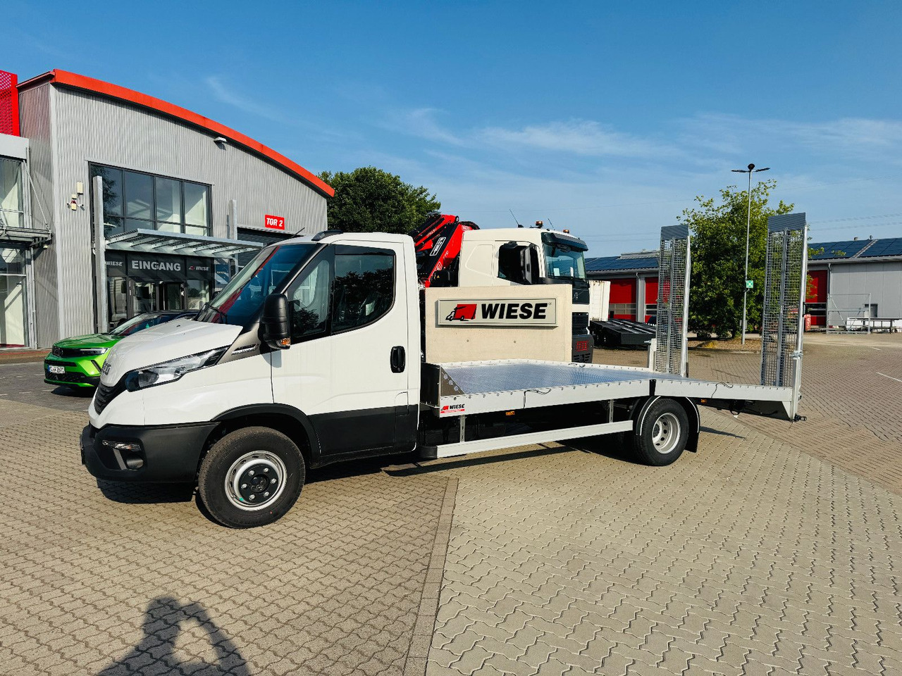 Iveco 70C18HA, Maschinen & Arbeitsbühnentrans. 2940kg! - Autotransporter LKW: das Bild 1 Iveco 70C18HA, Maschinen & Arbeitsbühnentrans. 2940kg! - Autotransporter LKW: das Bild 1