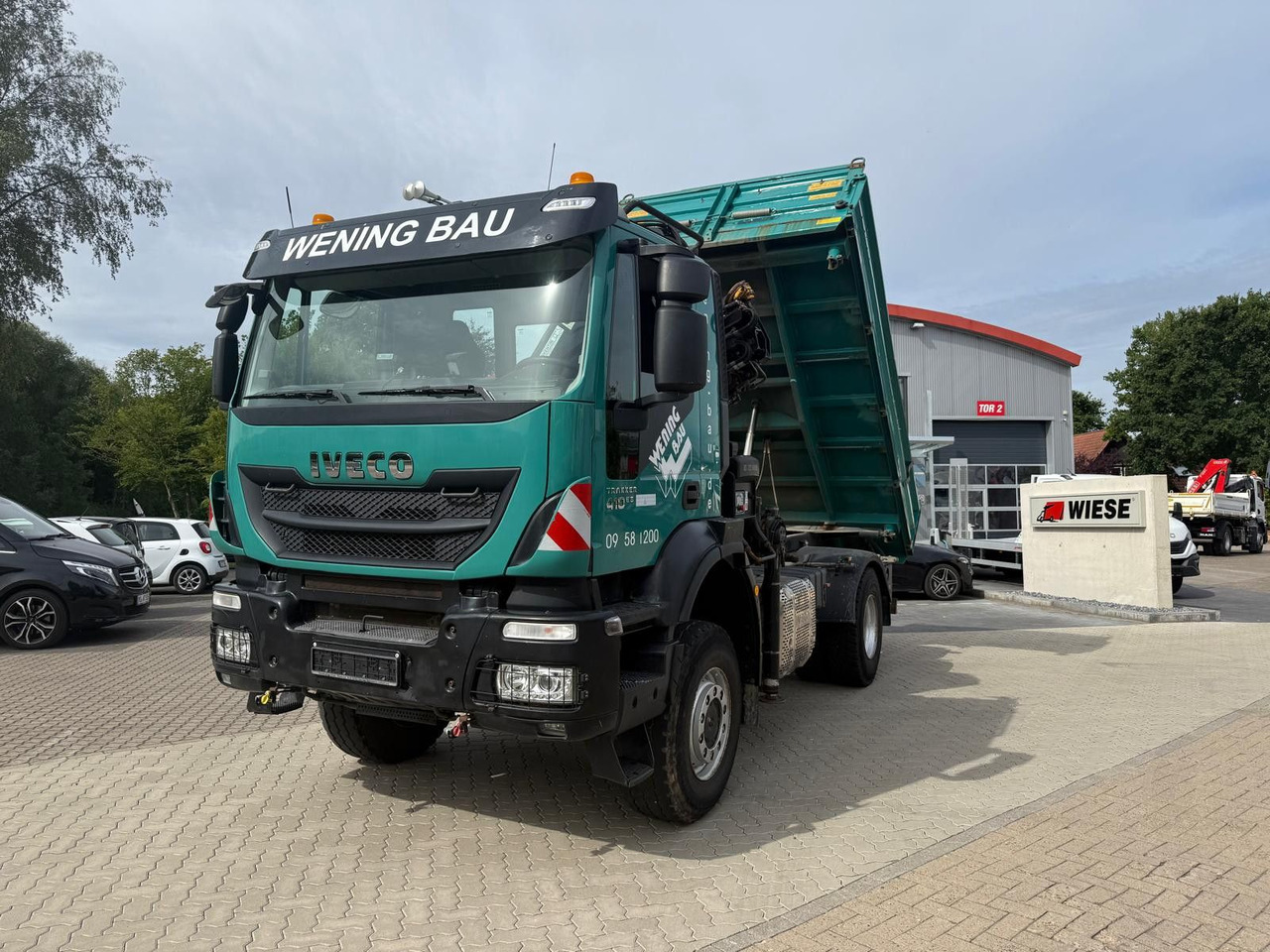 Iveco AD190 T/W Trakker 410 4x4 Allrad Kran KipperHIAB - Kipper, Autokran: das Bild 3 Iveco AD190 T/W Trakker 410 4x4 Allrad Kran KipperHIAB - Kipper, Autokran: das Bild 3