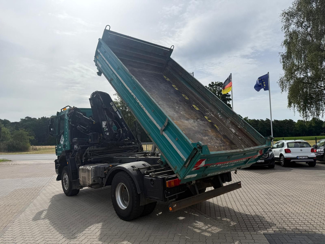 Iveco AD190 T/W Trakker 410 4x4 Allrad Kran KipperHIAB - Kipper, Autokran: das Bild 4 Iveco AD190 T/W Trakker 410 4x4 Allrad Kran KipperHIAB - Kipper, Autokran: das Bild 4