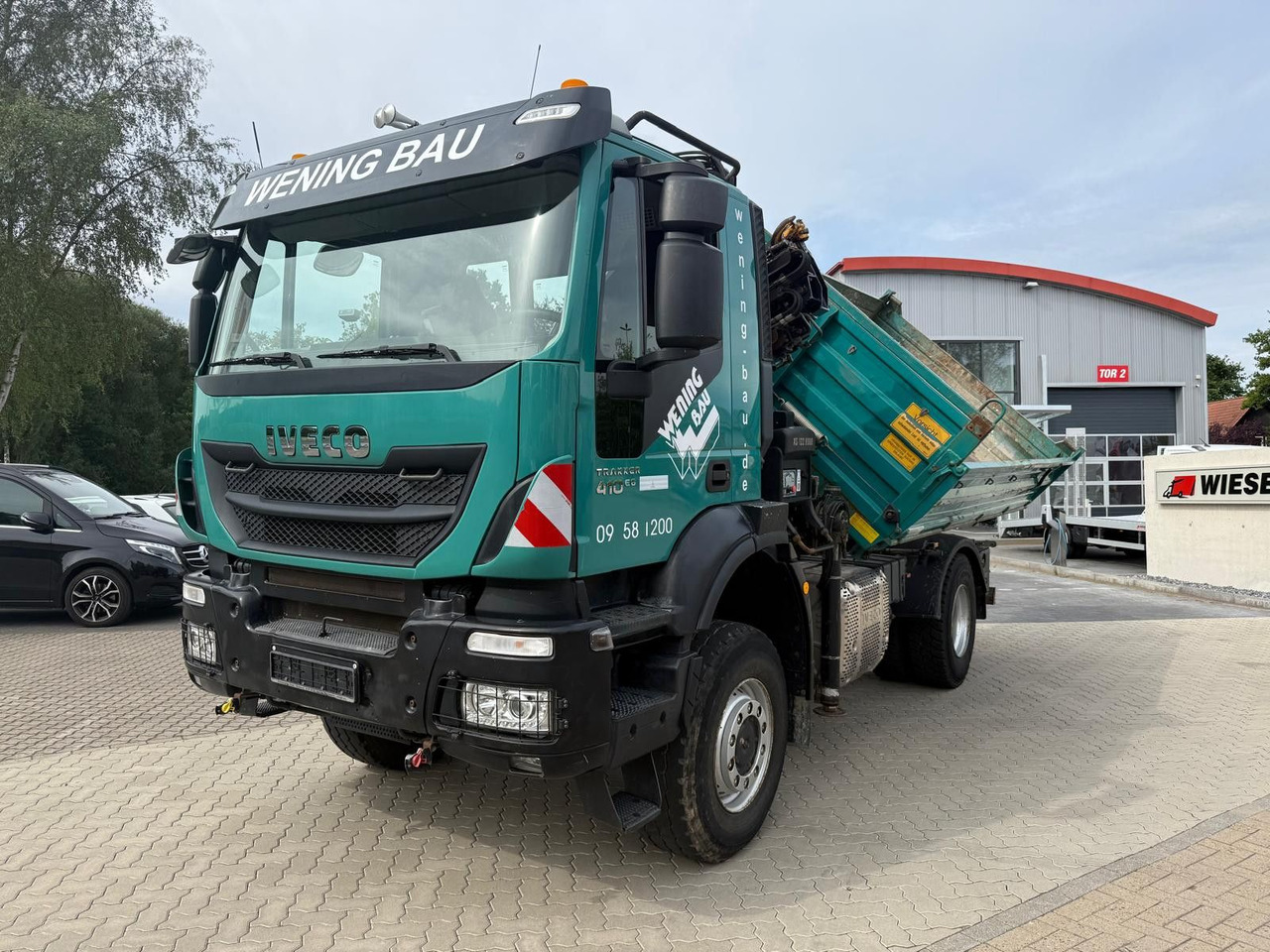 Iveco AD190 T/W Trakker 410 4x4 Allrad Kran KipperHIAB - Kipper, Autokran: das Bild 1 Iveco AD190 T/W Trakker 410 4x4 Allrad Kran KipperHIAB - Kipper, Autokran: das Bild 1
