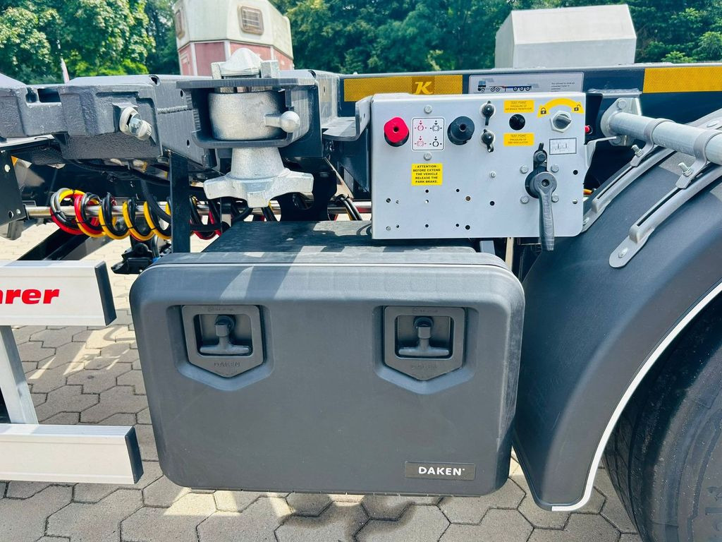 Container/ Wechselfahrgestell Auflieger neu kaufen Kässbohrer K.SHG Multi Containerchassis ausziehbar: das Bild 12