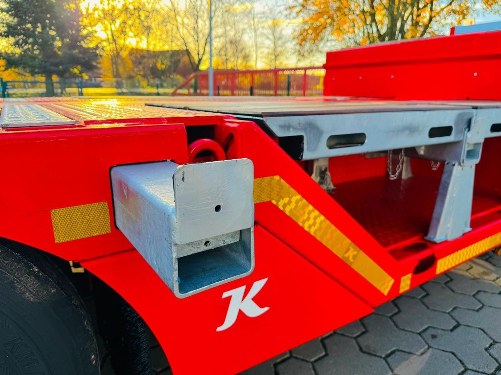 Tieflader Auflieger neu kaufen Kässbohrer SLAR3 Ausziehbares Tiefbett mit Radmulden Kässbohrer SLAR3 Tele Tiefbett Radmulden metallisiert: das Bild 10