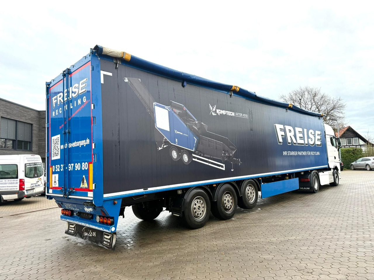 Knapen K200 Schubboden 92m³ - Schubboden Auflieger: das Bild 4 Knapen K200 Schubboden 92m³ - Schubboden Auflieger: das Bild 4