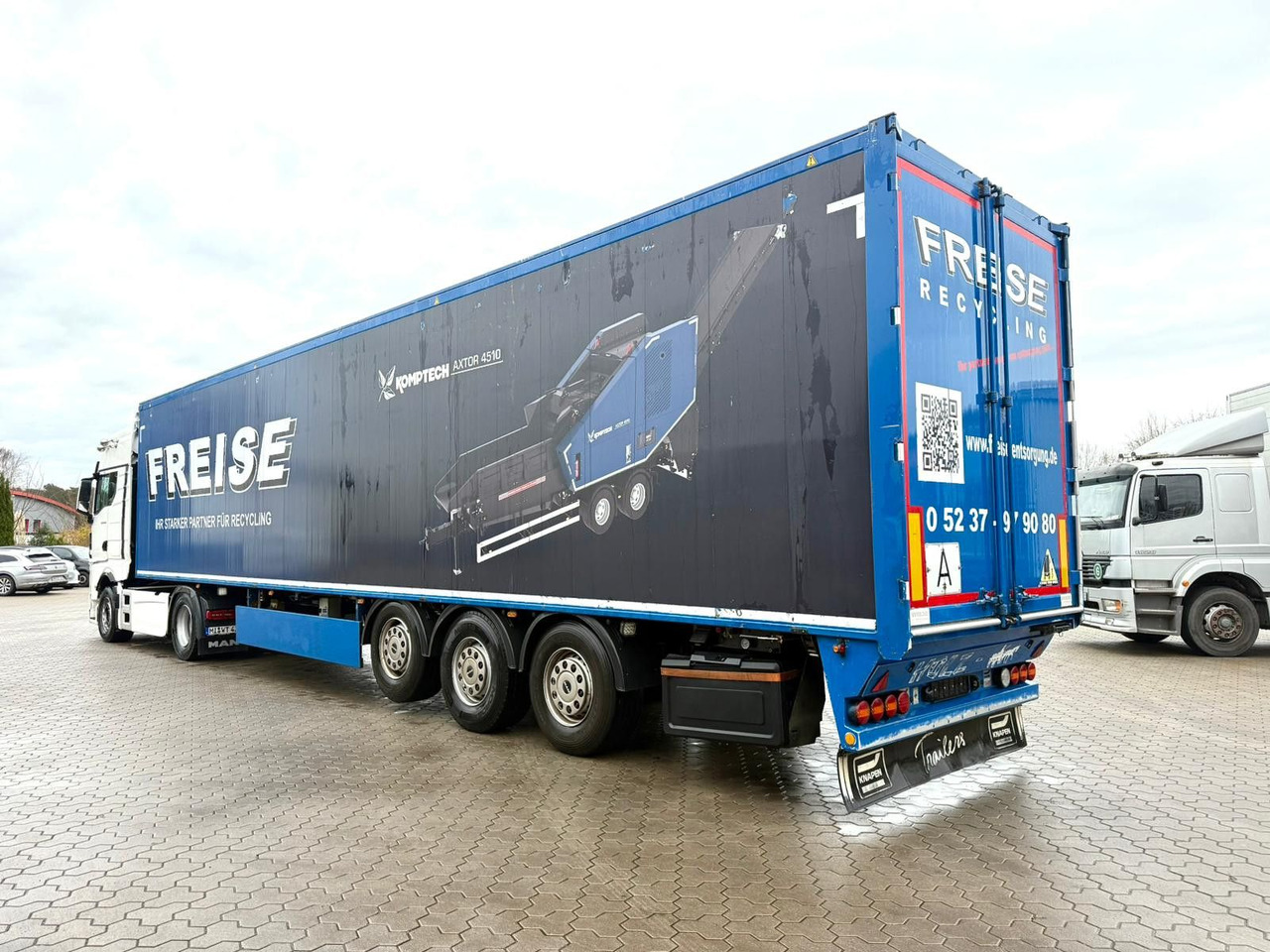 Knapen K200 Schubboden 92m³ - Schubboden Auflieger: das Bild 3 Knapen K200 Schubboden 92m³ - Schubboden Auflieger: das Bild 3