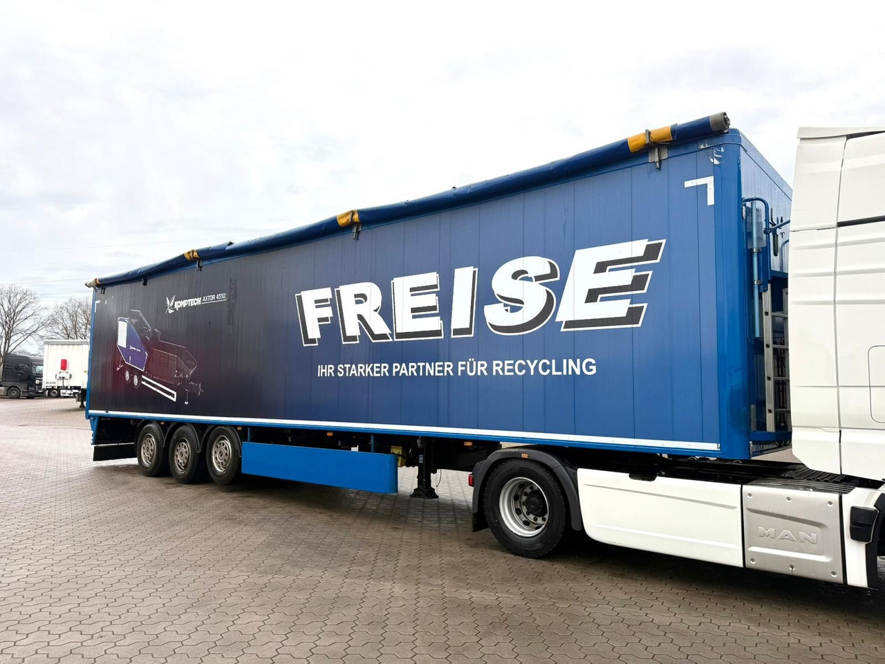 Knapen K200 Schubboden 92m³ - Schubboden Auflieger: das Bild 1 Knapen K200 Schubboden 92m³ - Schubboden Auflieger: das Bild 1