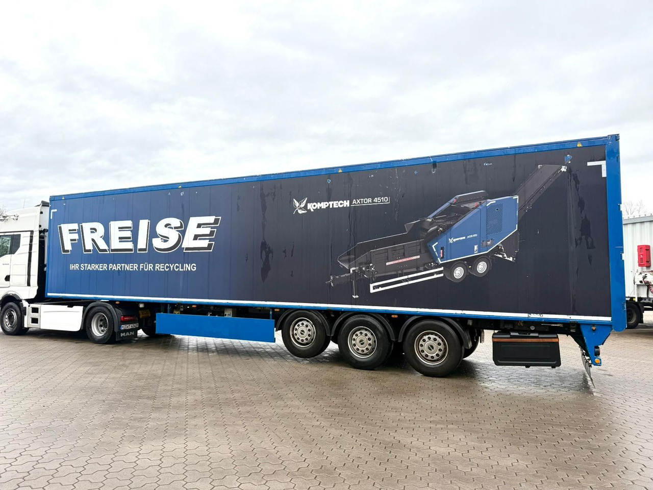 Knapen K200 Schubboden 92m³ - Schubboden Auflieger: das Bild 5 Knapen K200 Schubboden 92m³ - Schubboden Auflieger: das Bild 5