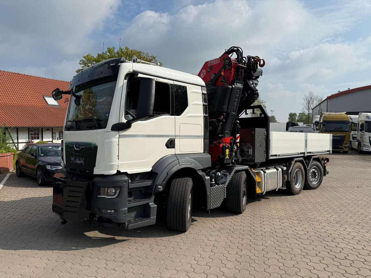 Autokran MAN 35.520 8x4 mit Kran Fassi F800 RA2.28: das Bild 10