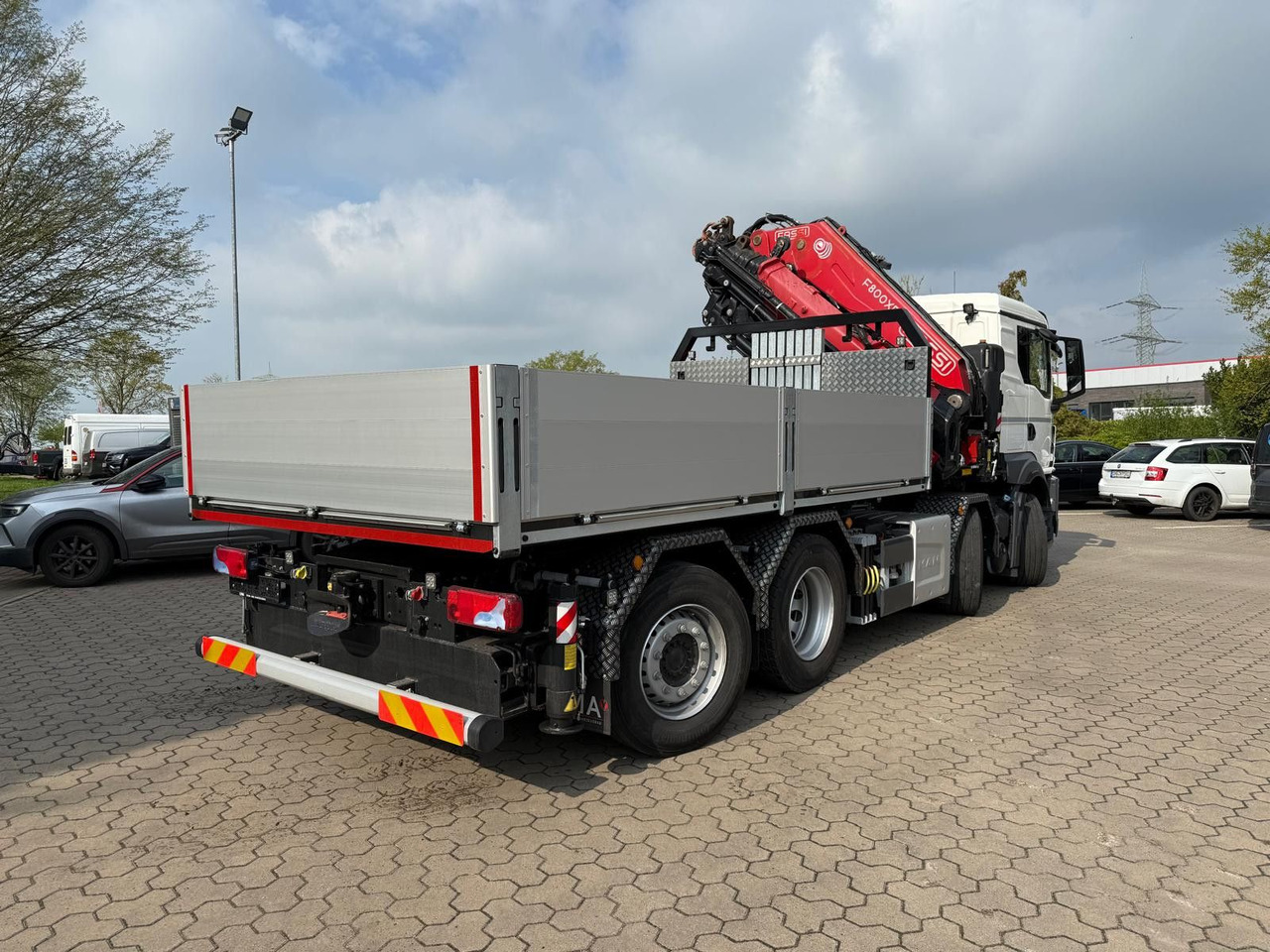 Autokran MAN 35.520 8x4 mit Kran Fassi F800 RA2.28: das Bild 6