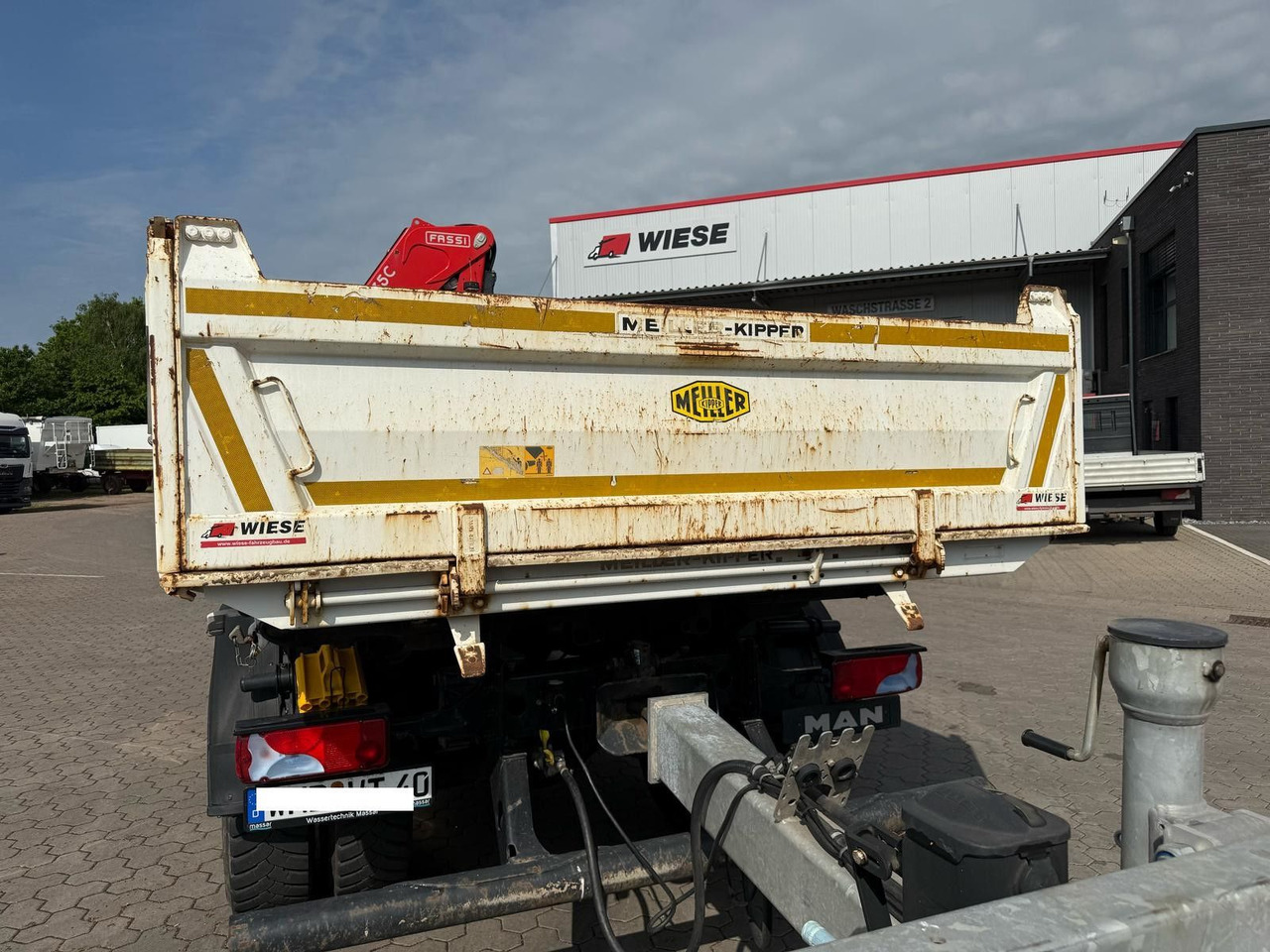 MAN TGM 18.320 4x2 BB mit Fassi F135 Kipper Kran - Kipper, Autokran: das Bild 5 MAN TGM 18.320 4x2 BB mit Fassi F135 Kipper Kran - Kipper, Autokran: das Bild 5