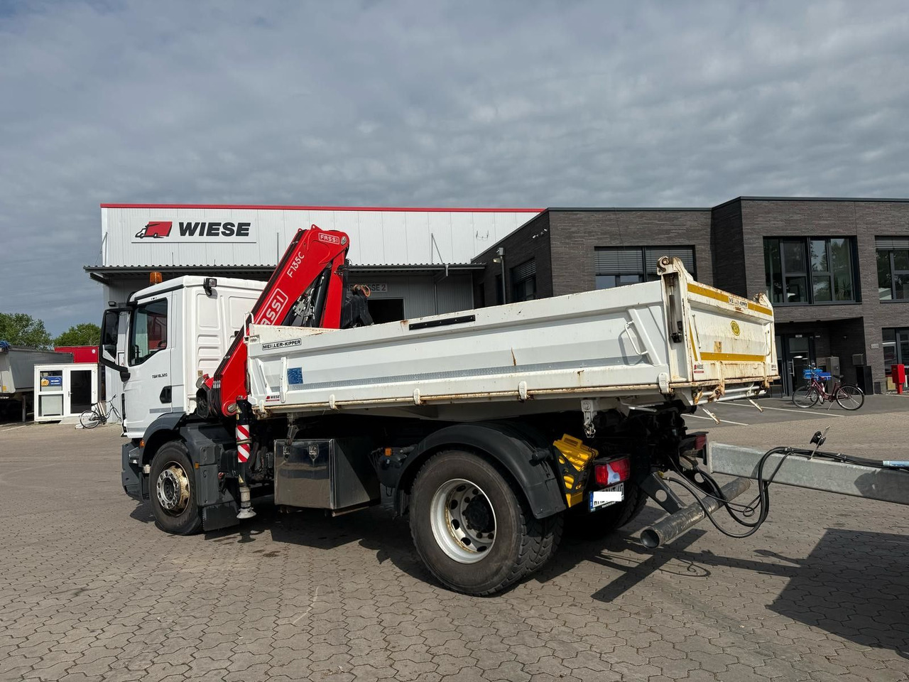 MAN TGM 18.320 4x2 BB mit Fassi F135 Kipper Kran - Kipper, Autokran: das Bild 4 MAN TGM 18.320 4x2 BB mit Fassi F135 Kipper Kran - Kipper, Autokran: das Bild 4
