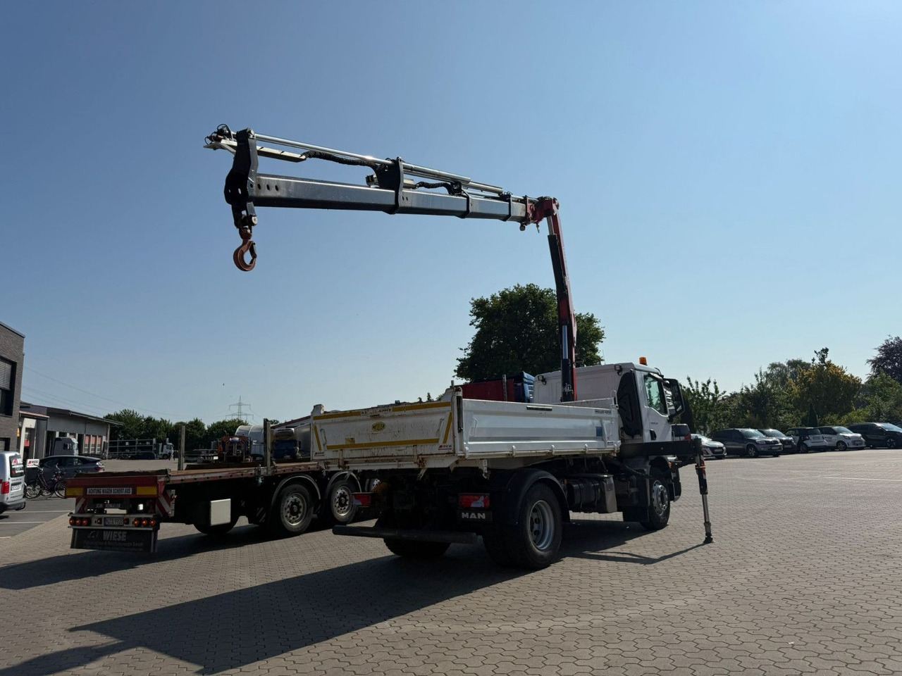 MAN TGM 18.320 4x2 BB mit Fassi F135 Kipper Kran - Kipper, Autokran: das Bild 4 MAN TGM 18.320 4x2 BB mit Fassi F135 Kipper Kran - Kipper, Autokran: das Bild 4