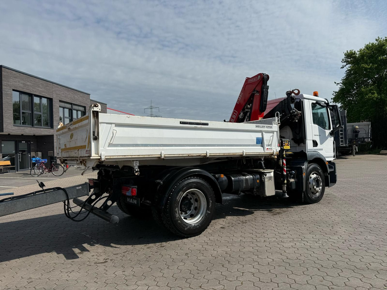 MAN TGM 18.320 4x2 BB mit Kran Fassi F135 Kipper - Kipper, Autokran: das Bild 4 MAN TGM 18.320 4x2 BB mit Kran Fassi F135 Kipper - Kipper, Autokran: das Bild 4