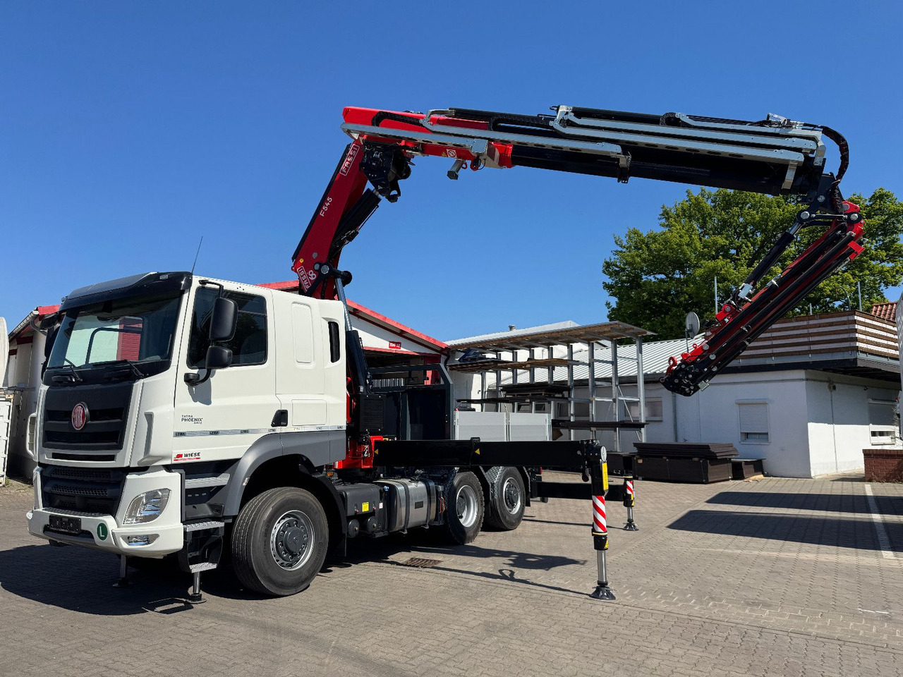 Tatra 6x6x6 Phoenix Fassi F545RA.2.27 L214 V20 - Pritsche LKW, Autokran: das Bild 4 Tatra 6x6x6 Phoenix Fassi F545RA.2.27 L214 V20 - Pritsche LKW, Autokran: das Bild 4