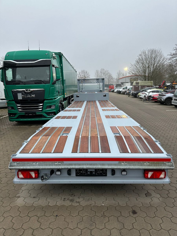 Tieflader Zwangslenkung Betonteile Fertigteile - Tieflader Auflieger: das Bild 5 Tieflader Zwangslenkung Betonteile Fertigteile - Tieflader Auflieger: das Bild 5