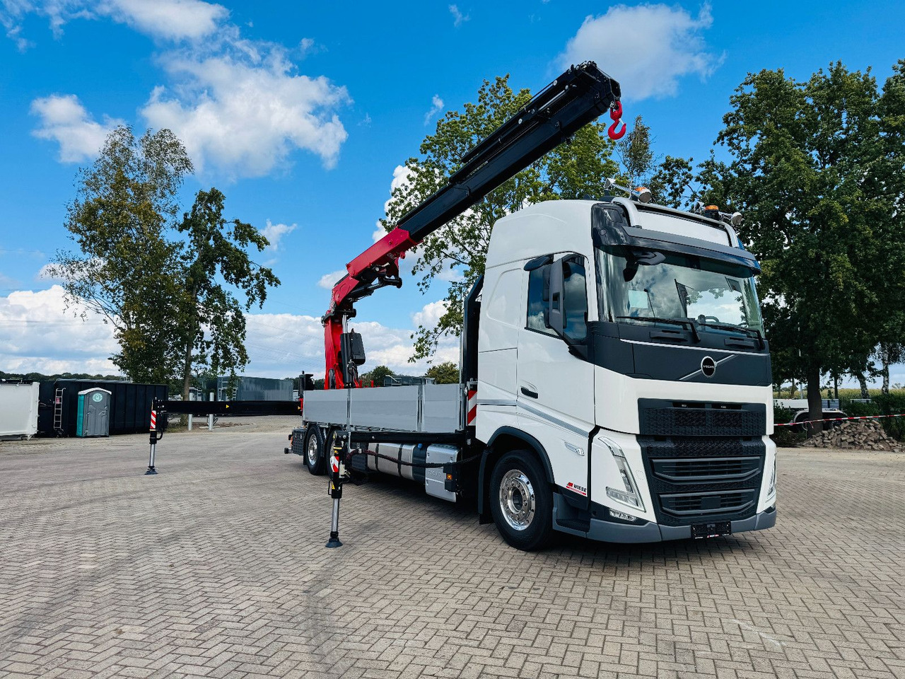 Volvo FH 540 6x2 Container Fassi F545 Heck - Pritsche LKW, Autokran: das Bild 5 Volvo FH 540 6x2 Container Fassi F545 Heck - Pritsche LKW, Autokran: das Bild 5