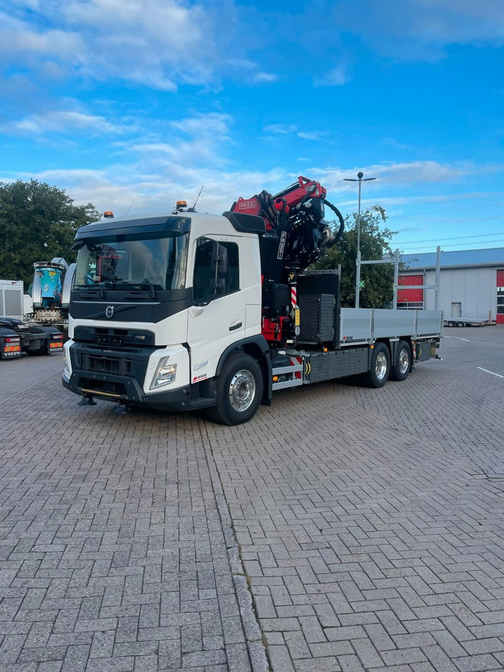 Volvo FMX 500 FASSI Ladekran F545 JIB & Winde Sofort - Pritsche LKW, Autokran: das Bild 2 Volvo FMX 500 FASSI Ladekran F545 JIB & Winde Sofort - Pritsche LKW, Autokran: das Bild 2