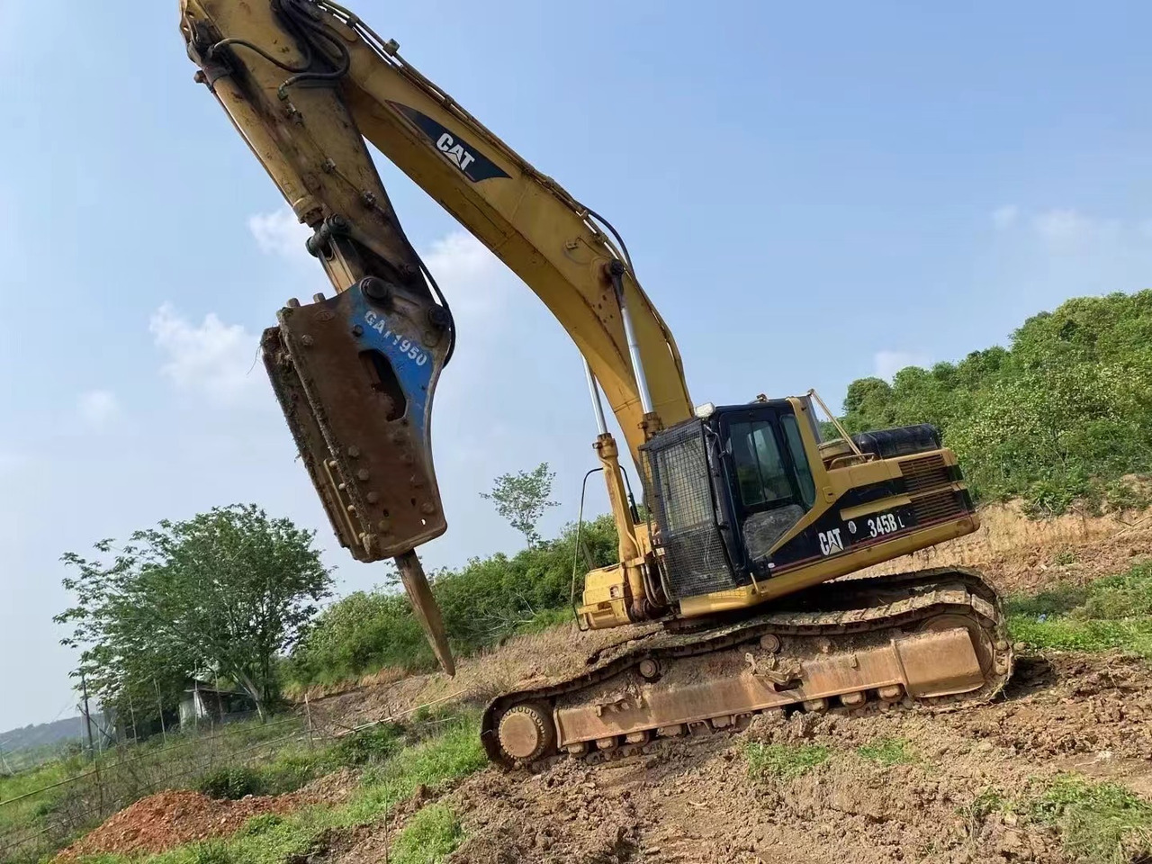 CATERPILLAR 345B - Kettenbagger: das Bild 1 CATERPILLAR 345B - Kettenbagger: das Bild 1