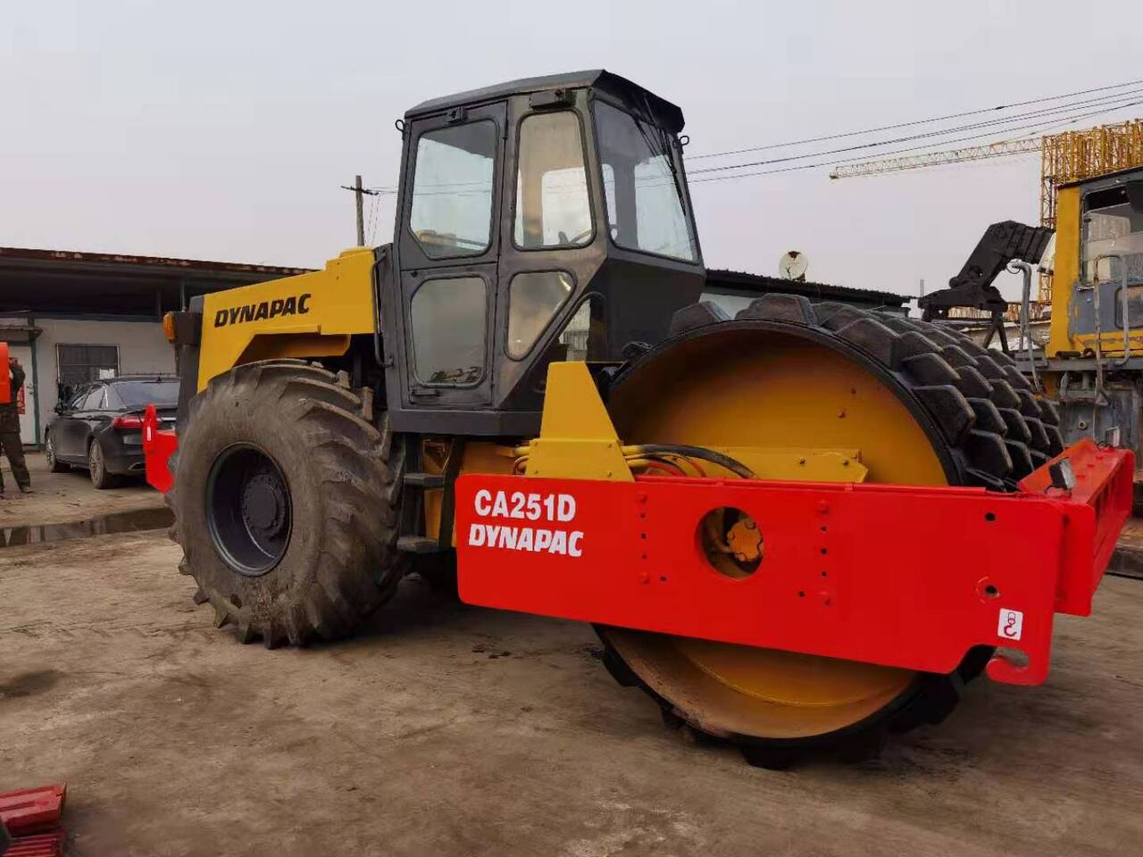 Dynapac CA251D - Walzen: das Bild 2 Dynapac CA251D - Walzen: das Bild 2