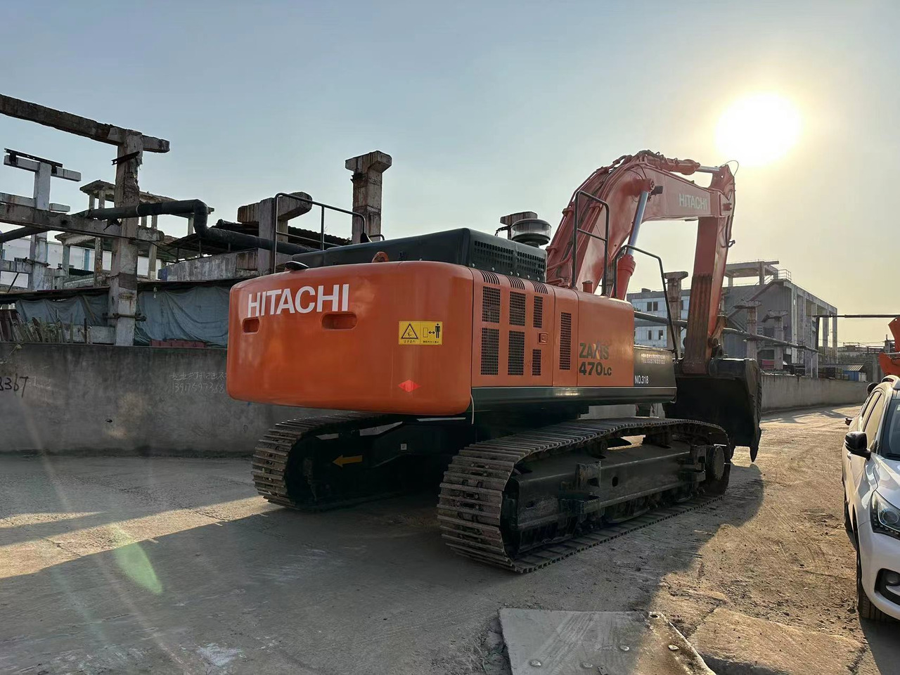 HITACHI ZX470LC-5G - Kettenbagger: das Bild 2 HITACHI ZX470LC-5G - Kettenbagger: das Bild 2