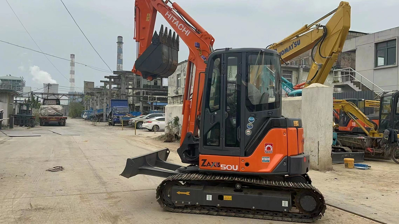 HITACHI ZX50U-2 - Minibagger: das Bild 2 HITACHI ZX50U-2 - Minibagger: das Bild 2