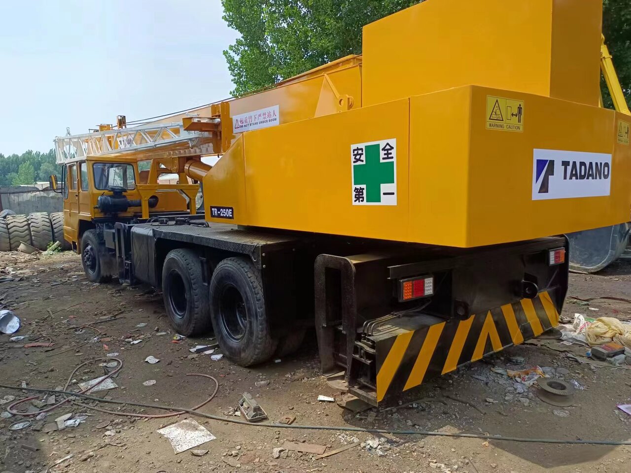 TADANO TR250E - Kran: das Bild 3 TADANO TR250E - Kran: das Bild 3