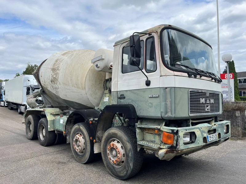MAN 35.302 8x4 FULL STEEL SPRING MANUAL ZF GEARBOX !!! 6 CILINDER !!! - Fahrmischer: das Bild 4 MAN 35.302 8x4 FULL STEEL SPRING MANUAL ZF GEARBOX !!! 6 CILINDER !!! - Fahrmischer: das Bild 4