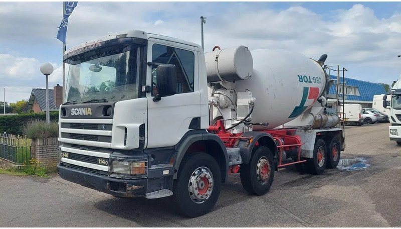 Scania P114-340 8x4 Mixer Full Steel Spring - Fahrmischer: das Bild 1 Scania P114-340 8x4 Mixer Full Steel Spring - Fahrmischer: das Bild 1