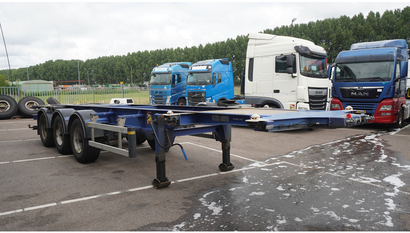 Burg 3 AXLE CONTAINER 30 FT TRANSPORT TRAILER - Container/ Wechselfahrgestell Auflieger: das Bild 3 Burg 3 AXLE CONTAINER 30 FT TRANSPORT TRAILER - Container/ Wechselfahrgestell Auflieger: das Bild 3