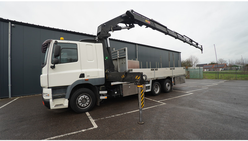 DAF CF 85.360 6x2 OPEN BOX WITH HMF 5300 CRANE - Autokran: das Bild 2 DAF CF 85.360 6x2 OPEN BOX WITH HMF 5300 CRANE - Autokran: das Bild 2