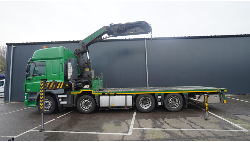 DAF CF 85.410 8X2 OPEN BOX WITH PALFINGER 42502 CRANE - Autokran: das Bild 1 DAF CF 85.410 8X2 OPEN BOX WITH PALFINGER 42502 CRANE - Autokran: das Bild 1