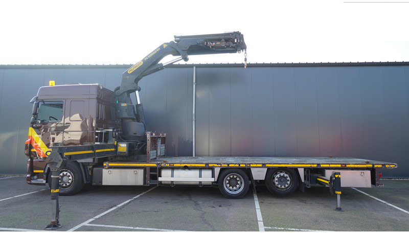 DAF XF 460 6X2 FLATBED TRUCK WITH PALFINGER PK 50002 CRANE - Autokran: das Bild 1 DAF XF 460 6X2 FLATBED TRUCK WITH PALFINGER PK 50002 CRANE - Autokran: das Bild 1