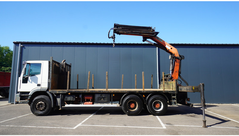 Iveco EUROTRAKKER CURSOR 350 6X4 FLATBED WITH PALFINGER PK 20002 CRANE - Autokran: das Bild 1 Iveco EUROTRAKKER CURSOR 350 6X4 FLATBED WITH PALFINGER PK 20002 CRANE - Autokran: das Bild 1