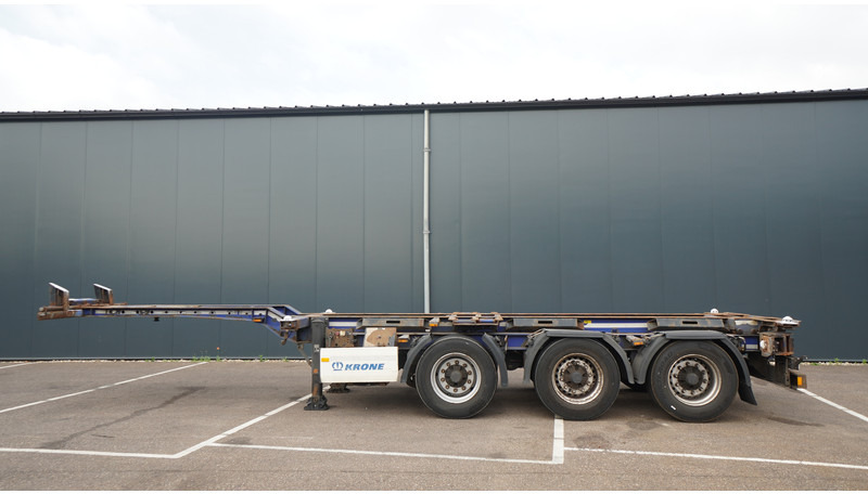 Container/ Wechselfahrgestell Auflieger Krone 3 AXLE CONTAINER TRANSPORT TRAILER EXTENDABLE 45 FT: das Bild 1