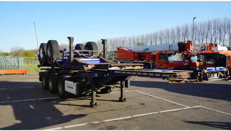 Krone 3 AXLE CONTAINER TRANSPORT TRAILER - Container/ Wechselfahrgestell Auflieger: das Bild 3 Krone 3 AXLE CONTAINER TRANSPORT TRAILER - Container/ Wechselfahrgestell Auflieger: das Bild 3