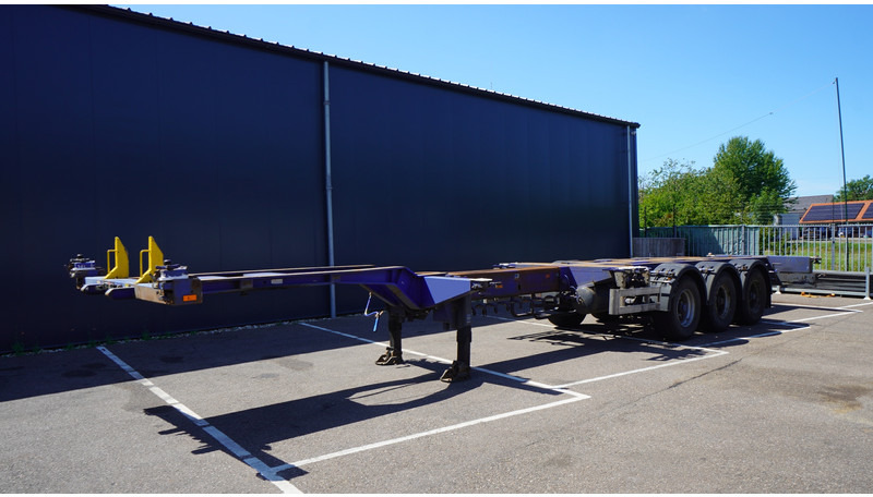 Pacton 3 AXLE MULTI CONTAINER TRANSPORT TRAILER EXTENDABLE 45 FT - Container/ Wechselfahrgestell Auflieger: das Bild 2 Pacton 3 AXLE MULTI CONTAINER TRANSPORT TRAILER EXTENDABLE 45 FT - Container/ Wechselfahrgestell Auflieger: das Bild 2