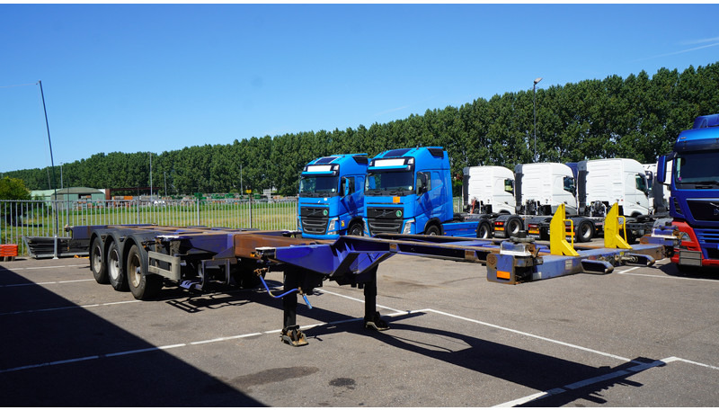 Pacton 3 AXLE MULTI CONTAINER TRANSPORT TRAILER EXTENDABLE 45 FT - Container/ Wechselfahrgestell Auflieger: das Bild 3 Pacton 3 AXLE MULTI CONTAINER TRANSPORT TRAILER EXTENDABLE 45 FT - Container/ Wechselfahrgestell Auflieger: das Bild 3