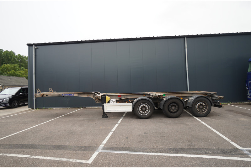Schmitz Cargobull 3 AXLE CONTAINER TRANSPORT TRAILER EXTENDABLE 45 FT - Container/ Wechselfahrgestell Auflieger: das Bild 1 Schmitz Cargobull 3 AXLE CONTAINER TRANSPORT TRAILER EXTENDABLE 45 FT - Container/ Wechselfahrgestell Auflieger: das Bild 1