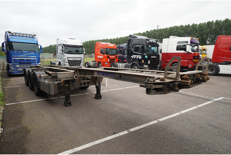 Schmitz Cargobull 3 AXLE CONTAINER TRANSPORT TRAILER EXTENDABLE 45 FT - Container/ Wechselfahrgestell Auflieger: das Bild 3 Schmitz Cargobull 3 AXLE CONTAINER TRANSPORT TRAILER EXTENDABLE 45 FT - Container/ Wechselfahrgestell Auflieger: das Bild 3