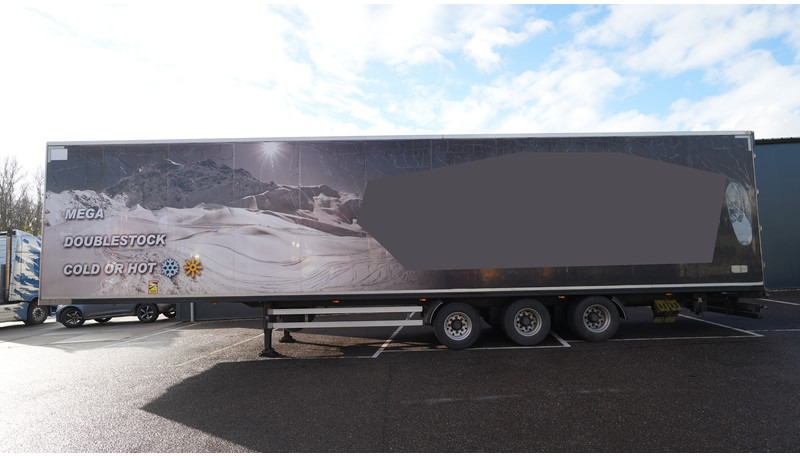 System 3 AXLE MEGA FRIGO TRAILER DOUBLESTOCK HOT OR COLD - Kühlkoffer Auflieger: das Bild 1 System 3 AXLE MEGA FRIGO TRAILER DOUBLESTOCK HOT OR COLD - Kühlkoffer Auflieger: das Bild 1